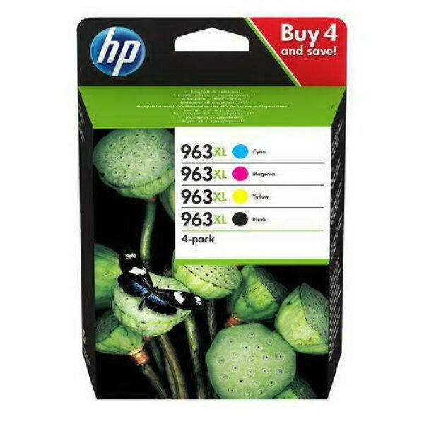 

Расходные материалы для принтеров HP, Картридж HP 963XL 4-pack 3YP35AE для HP OfficeJet Pro 9010, HP OfficeJet Pro 9013, HP OfficeJet Pro 9020, HP OfficeJet Pro 9023