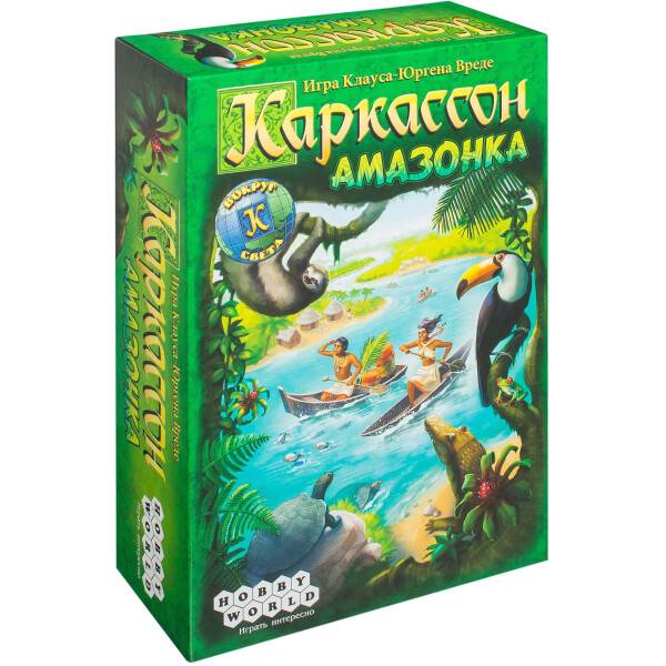 

Игры, игрушки Мир Хобби, Настольная игра Hobby World Каркассон. Амазонка