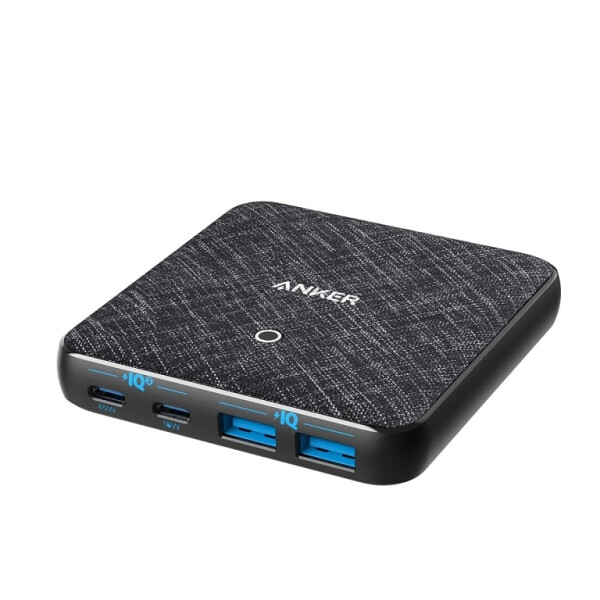 

Зарядные устройства для сотовых телефонов ANKER, Зарядное устройство Anker PowerPort Atom III 65Вт Slim (ANK-A2046G12-BK)