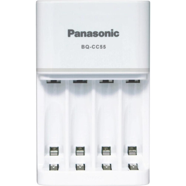 Зарядное устройство Panasonic BQ-CC55E (белый)