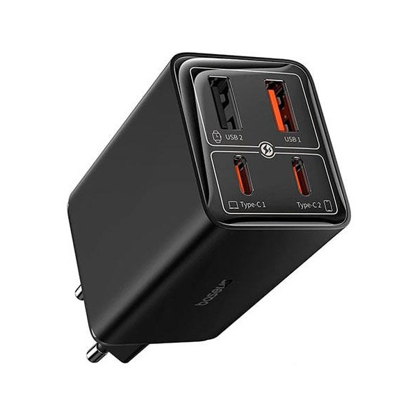 Сетевое зарядное устройство Baseus GaN6 Pro Fast Charger 2C + 2U 100W P10162705112-00 (черный)