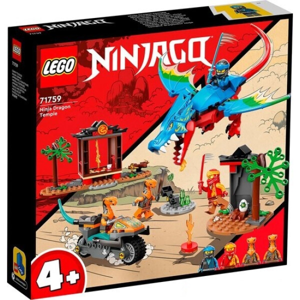 

Игры, игрушки LEGO, Конструктор LEGO Ninjago 71759 Драконий храм ниндзя
