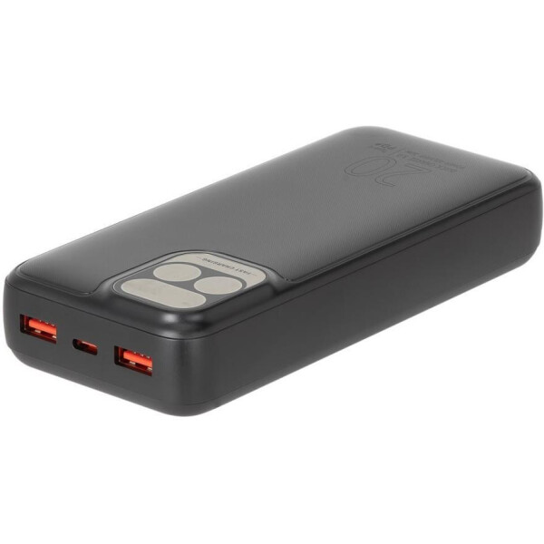 Внешний аккумулятор с дисплеем RIVACASE VA2521 20000mAh (черный) Внешний аккумулятор с дисплеем RIVACASE VA2521 20000mAh (черный)