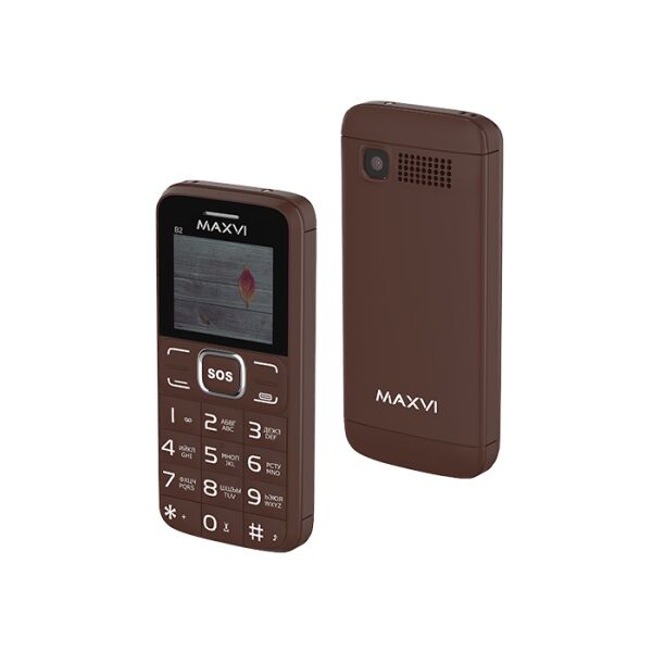 

Сотовые телефоны Maxvi, Мобильный телефон Maxvi B2 (коричневый)