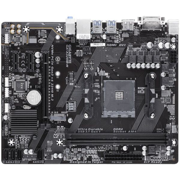 Материнская плата Gigabyte GA-A320M-H (rev. 1.1)