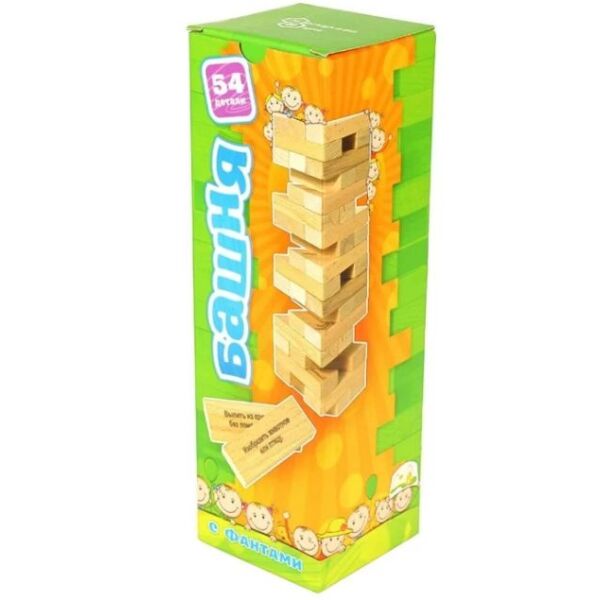 

Игры, игрушки Нескучные Игры, Настольная игра Нескучные Башня для детей с заданиями
