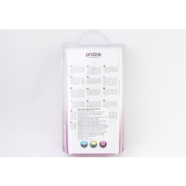 Кабель PROLINK PMM340A-0200 (Mini DP - HDMI) Кабель PROLINK PMM340A-0200 (Mini DP - HDMI)