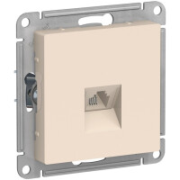 Розетка телефонная Systeme Electric AtlasDesign ATN000281
