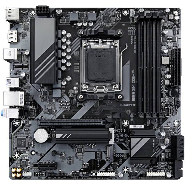 Материнская плата Gigabyte B650M D3HP (rev. 1.0) Материнская плата Gigabyte B650M D3HP (rev. 1.0)