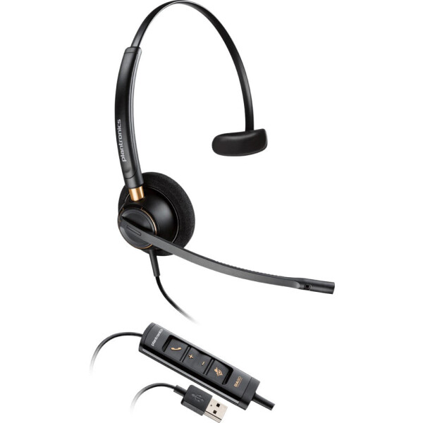 

Гарнитуры (наушники+микрофон) PLANTRONICS, Гарнитура Plantronics EncorePro HW515 USB