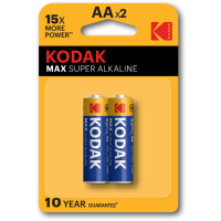 Батарейка щелочная Kodak МАХ LR6-2BL [KAA-2 ] 30952829-RU1