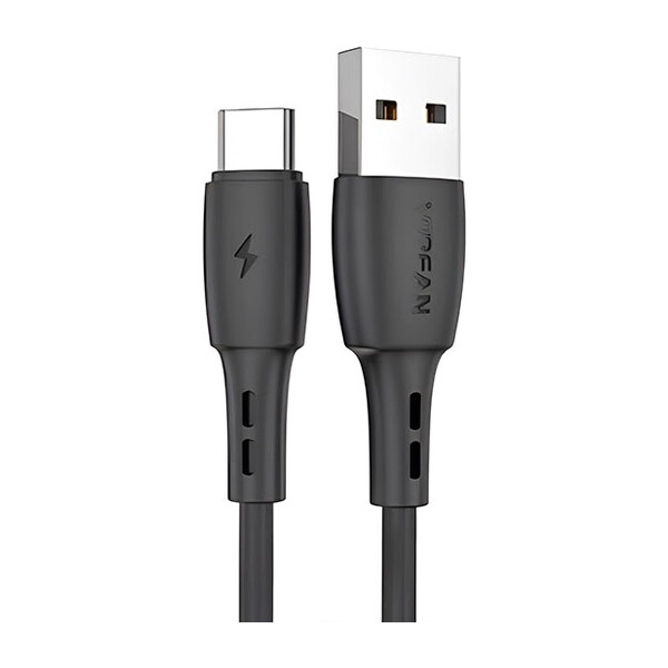 Кабель Vipfan X05 USB Type-A - USB Type-C (1.5 м, черный)
