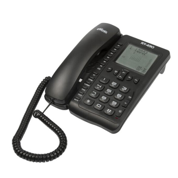 

Проводные телефоны RITMIX, Телефонный аппарат Ritmix RT-490 (черный)