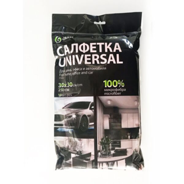 

Чистящие средства для дома GRASS, Салфетка Grass IT-0457 30х30 (10 шт)
