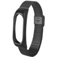 Ремешок Bingo Stainless Grid для Xiaomi Mi Band 2 (черный)