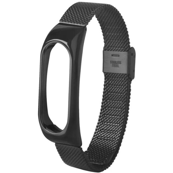 Ремешок Bingo Stainless Grid для Xiaomi Mi Band 2 (черный)