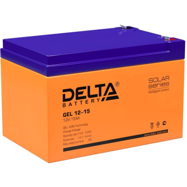 Аккумуляторная батарея DELTA GEL 12-15