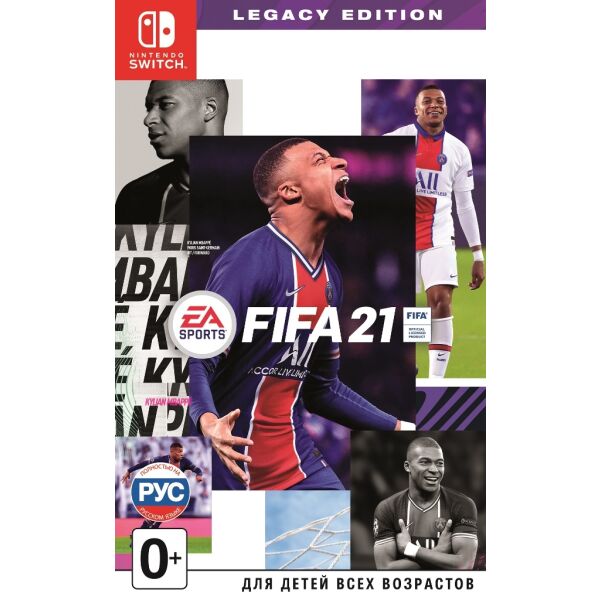 

Игровые диски Nintendo Игра FIFA 21 Legacy Edition [Nintendo Switch, русская версия], Игра FIFA 21 Legacy Edition [Nintendo Switch, русская версия]