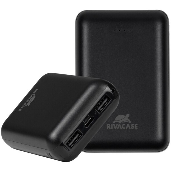 Внешний аккумулятор RIVACASE VA2412 (10000 мАч) Black Внешний аккумулятор RIVACASE VA2412 (10000 мАч) Black