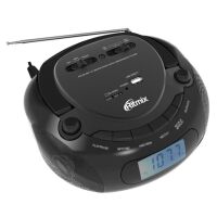 Магнитола Ritmix RBB-030BT Black Магнитола Ritmix RBB-030BT Black