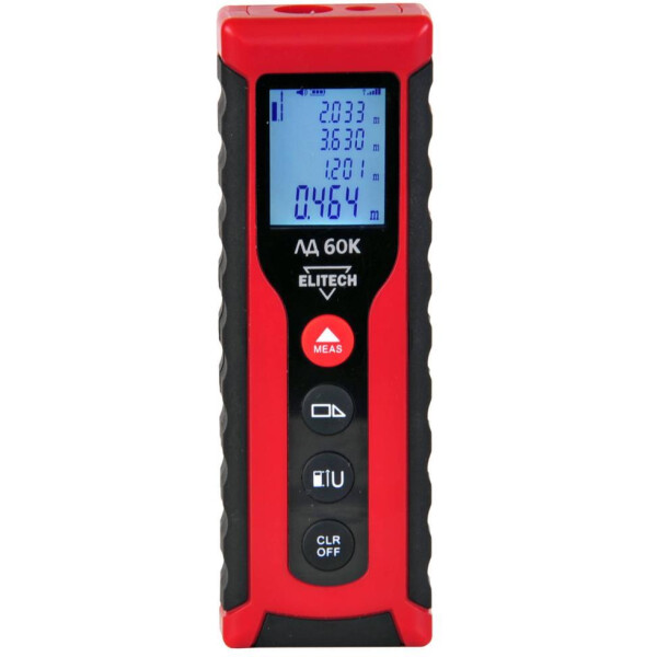 

Измерительные инструменты ELITECH, Лазерный дальномер ELITECH ЛД 60К 201465