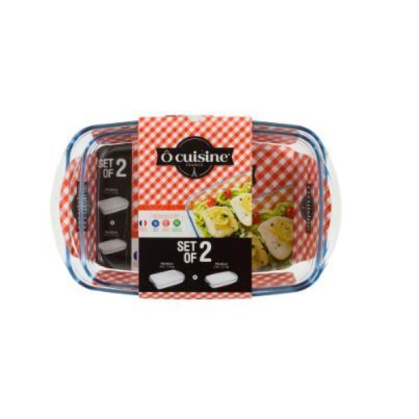 

Посуда для СВЧ Ocuisine, Набор 2-х прямоугольных блюд Ocuisine 50334SA05