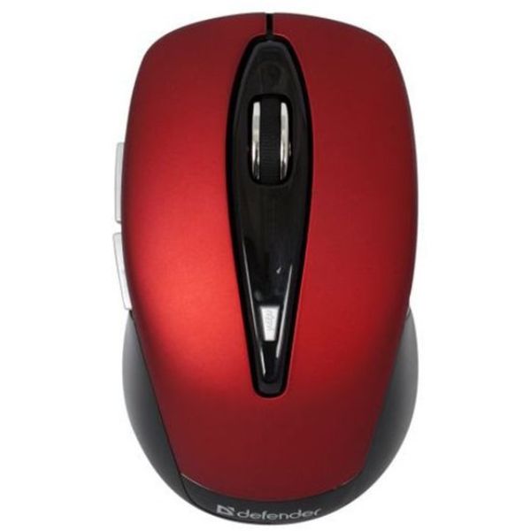 

Мыши DEFENDER, Мышь беспроводная Defender Athena 225 Nano (красная)