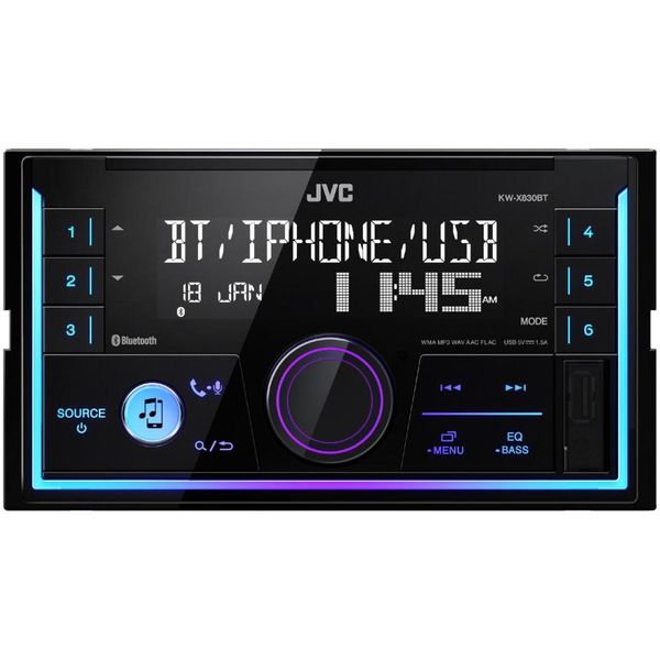 Автомагнитола JVC KW-X830BT Автомагнитола JVC KW-X830BT
