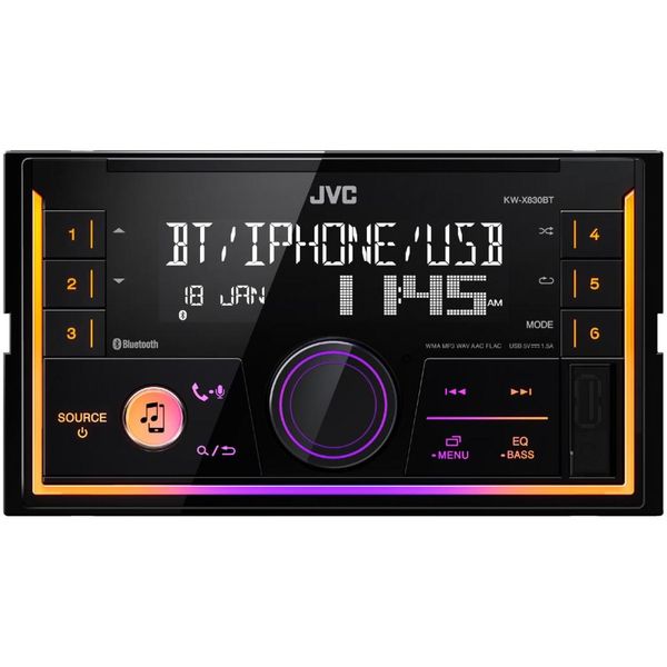 Автомагнитола JVC KW-X830BT Автомагнитола JVC KW-X830BT