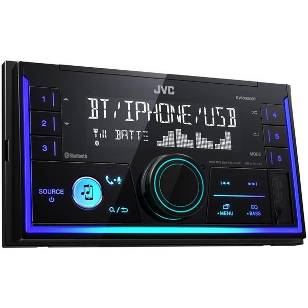 Автомагнитола JVC KW-X830BT Автомагнитола JVC KW-X830BT