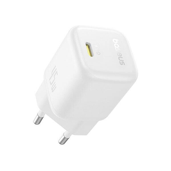 Сетевое зарядное устройство Baseus PicoGo GaN Fast Charger 1C 45W P10176800213-00 (белый)