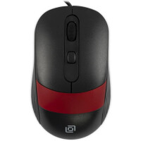 Мышь Oklick 310M (черный/красный) Мышь Oklick 310M (черный/красный)