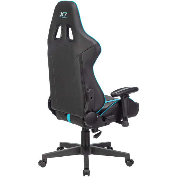 Кресло A4Tech X7 GG-1200 (черный/бирюзовый) Кресло A4Tech X7 GG-1200 (черный/бирюзовый)