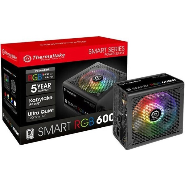 Блок питания Thermaltake Smart RGB 600W PS-SPR-0600NHSAWE-1 Блок питания Thermaltake Smart RGB 600W PS-SPR-0600NHSAWE-1