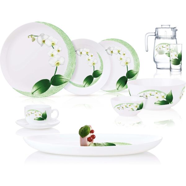 

Наборы столовой посуды LUMINARC, Столовый сервиз LUMINARC White Orchid 10P7270