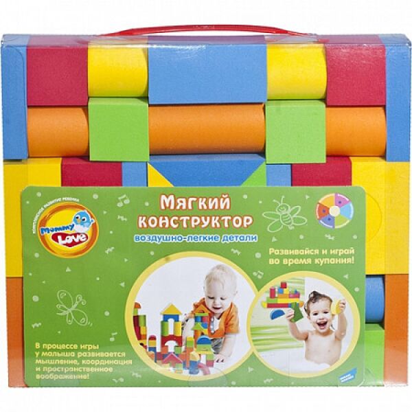 

Игры, игрушки MOMMY LOVE-ELECTRONIC, Мягкий конструктор Mommy Love U2840