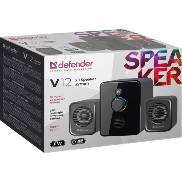 Акустическая система Defender  V12 (65212) Акустическая система Defender  V12 (65212)