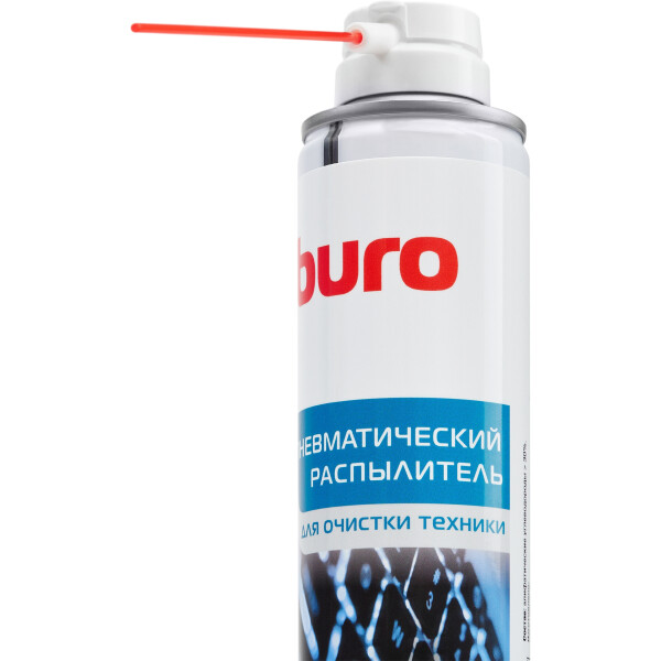 Пневматический очиститель Buro BU-air для очистки техники 300мл Пневматический очиститель Buro BU-air для очистки техники 300мл