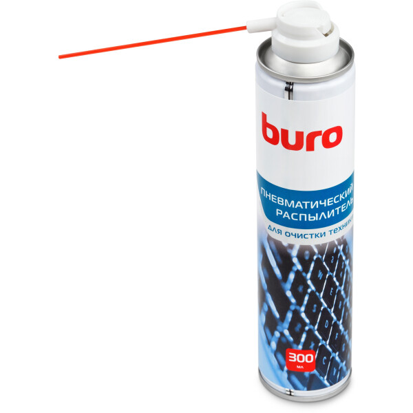 Пневматический очиститель Buro BU-air для очистки техники 300мл Пневматический очиститель Buro BU-air для очистки техники 300мл