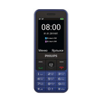 Мобильный телефон Philips Xenium E182 (синий)