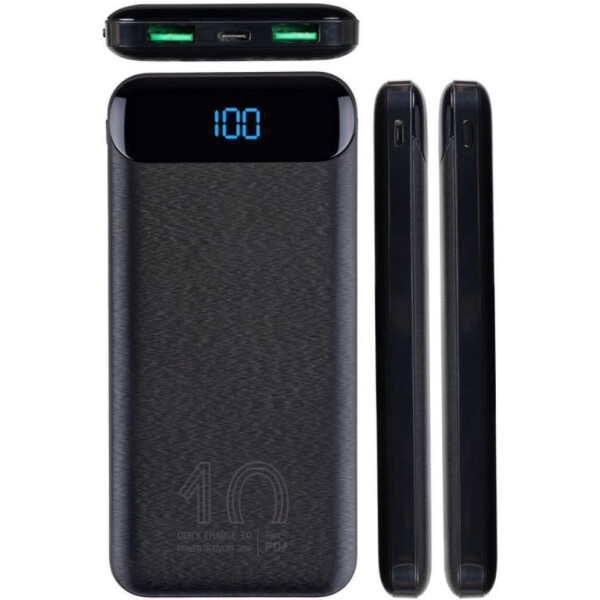 Внешний аккумулятор RIVACASE VA2540 (10 000mAh) Black Внешний аккумулятор RIVACASE VA2540 (10 000mAh) Black