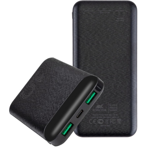 Внешний аккумулятор RIVACASE VA2540 (10 000mAh) Black Внешний аккумулятор RIVACASE VA2540 (10 000mAh) Black