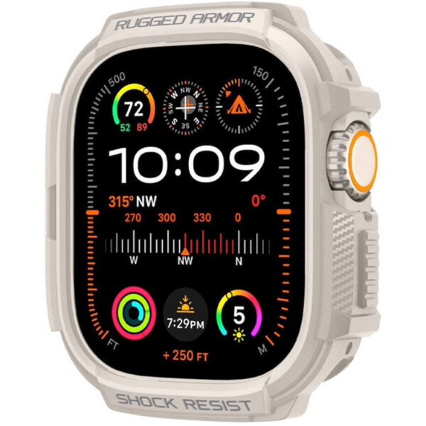 Чехол Spigen Rugged Armor для Apple Watch Ultra 1 / 2 49 мм ACS07381