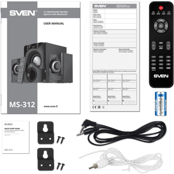 Акустика SVEN MS-312 Акустика SVEN MS-312
