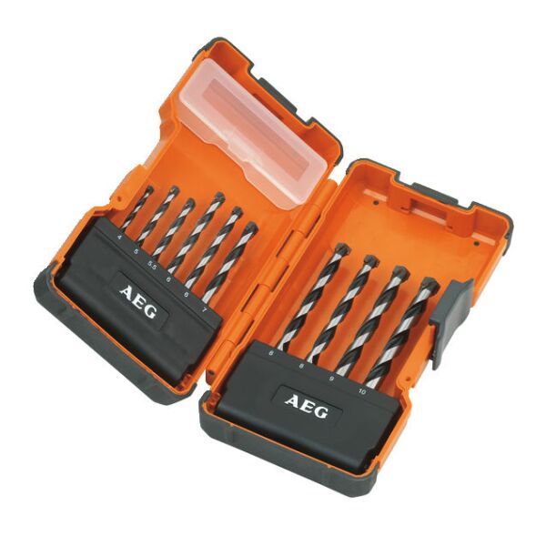 

Оснастка для инструмента AEG Powertools, Набор сверл AEG Powertools 4932352239 10 предметов