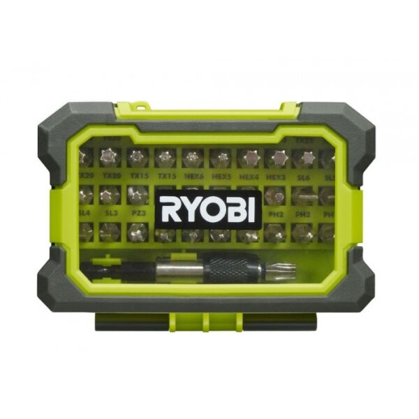 

Оснастка для инструмента Ryobi, Набор бит и сверл Ryobi RAK32MSD (5132002798) 32 предмета