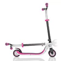 Самокат Globber Flow 125 Foldable (белый/розовый) Самокат Globber Flow 125 Foldable (белый/розовый)