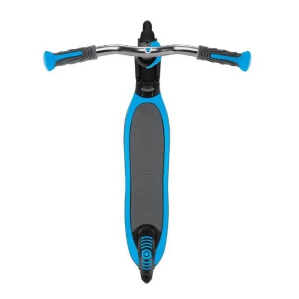 Самокат Globber Flow 125 Foldable (черный/синий) Самокат Globber Flow 125 Foldable (черный/синий)
