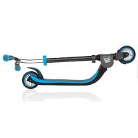 Самокат Globber Flow 125 Foldable (черный/синий) Самокат Globber Flow 125 Foldable (черный/синий)