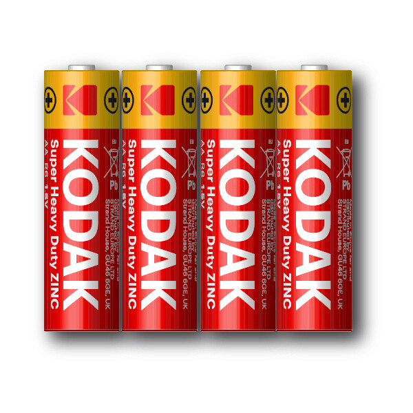 Батарейка солевая Kodak R6-4S EXTRA HEAVY DUTY [KAAHZ 4S] 30953260-RU1